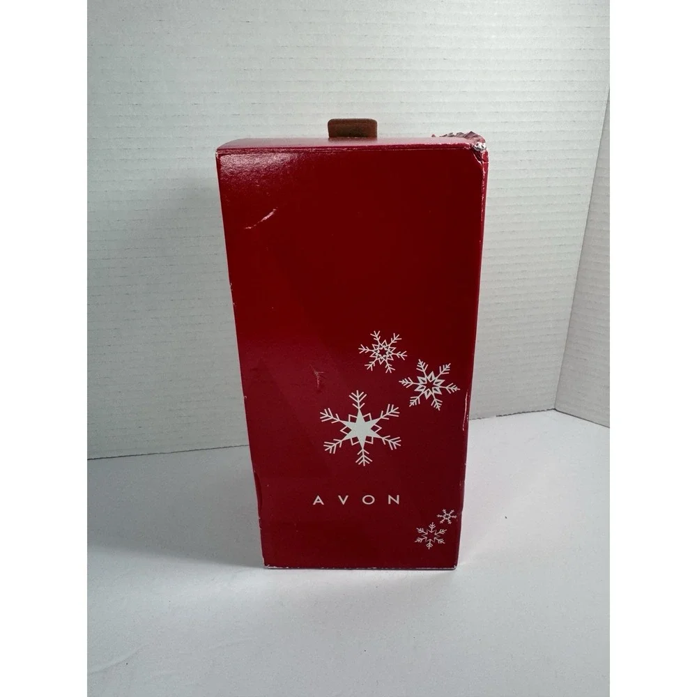 SANTA CLAUS SHIMMERY NIGHTLIGHT Avon Holiday Inside Home RETIRED New Boxed